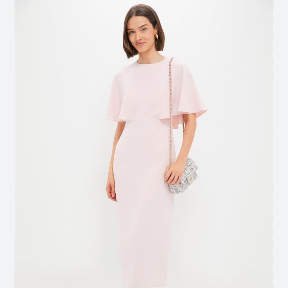 NWT Pomander place light pink cape dress